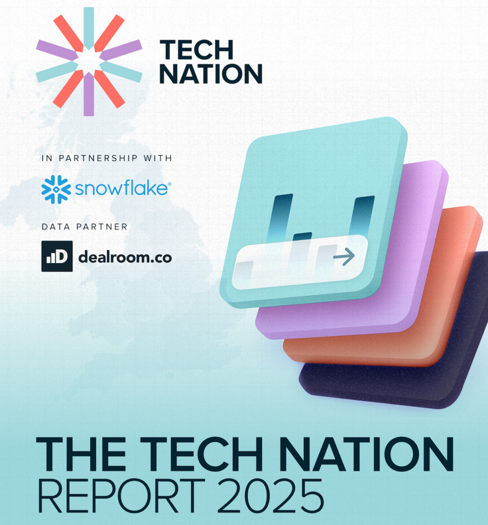 The Tech Nation Report 2025 cover page